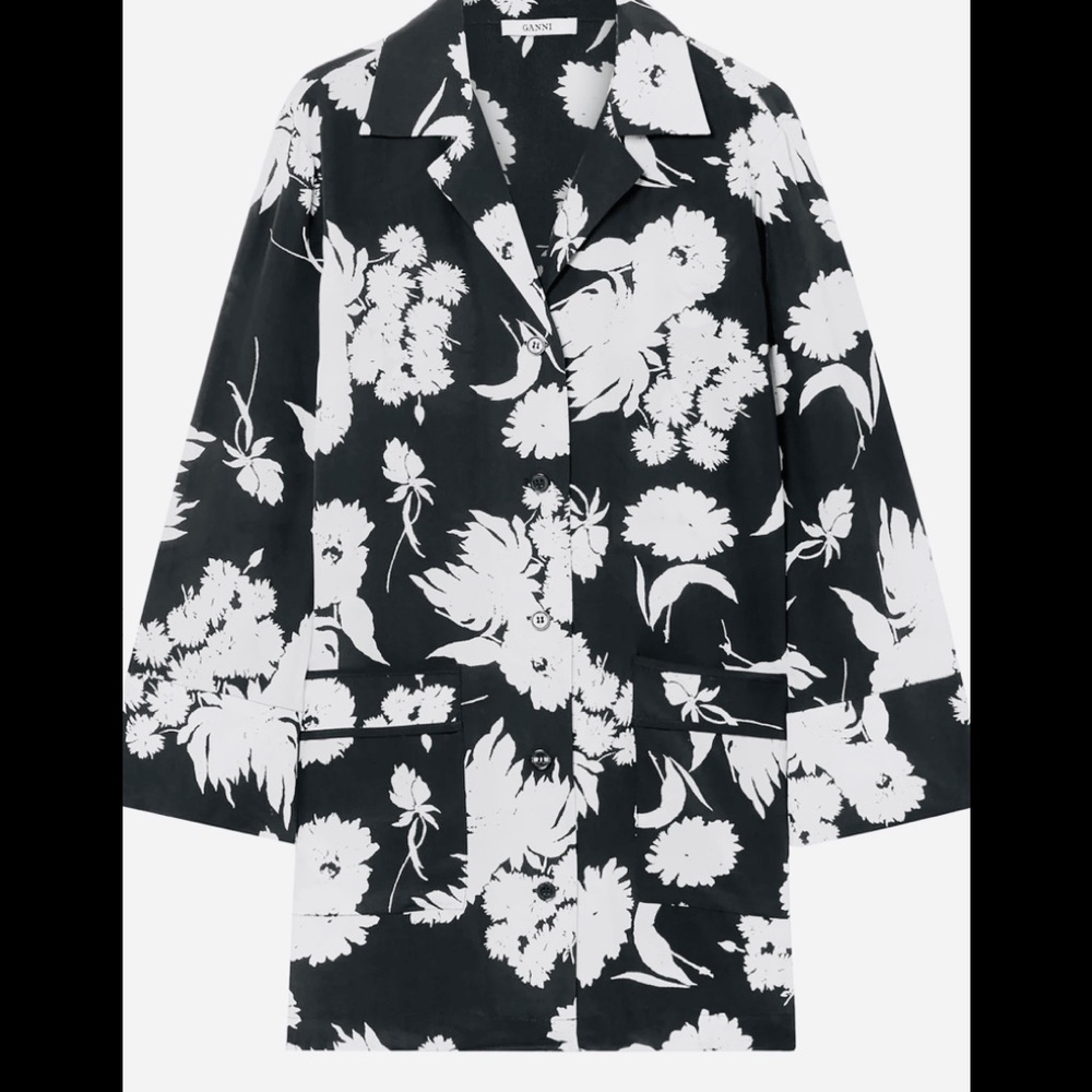 Ganni Silk Jacket Style Kochhar